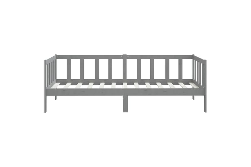Päivävuode harmaa täysi mänty 90x200 cm - Harmaa - Huonekalut - Sohva - Sohvasängyt