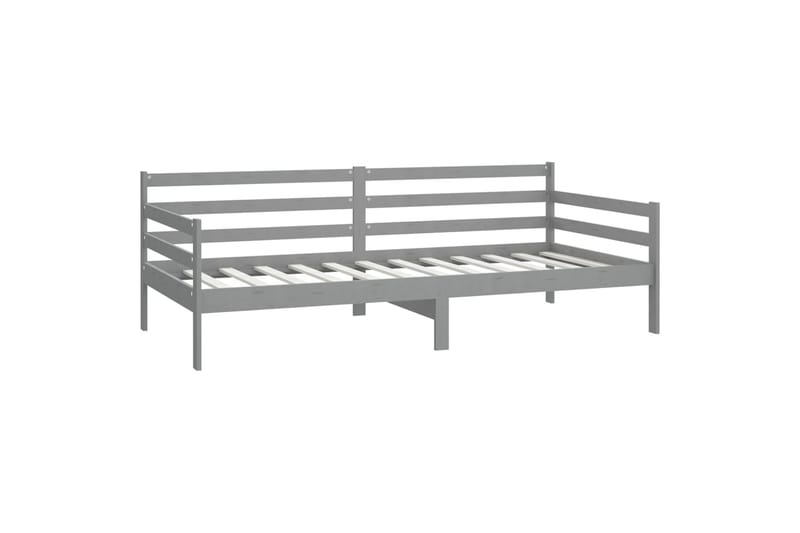 Päivävuode harmaa täysi mänty 90x200 cm - Harmaa - Huonekalut - Sohva - Sohvasängyt