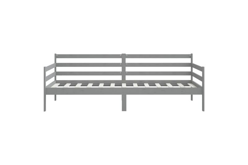 Päivävuode harmaa täysi mänty 90x200 cm - Harmaa - Huonekalut - Sohva - Sohvasängyt