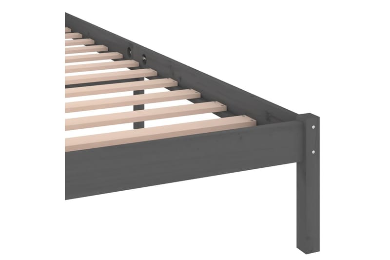 Päivävuode täysi mänty 200x200 cm harmaa - Harmaa - Huonekalut - Sohva - Sohvasängyt