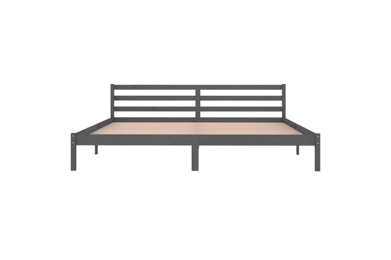 Päivävuode täysi mänty 200x200 cm harmaa - Harmaa - Huonekalut - Sohva - Sohvasängyt