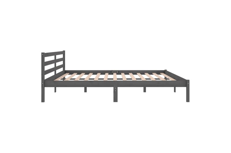Päivävuode täysi mänty 200x200 cm harmaa - Harmaa - Huonekalut - Sohva - Sohvasängyt