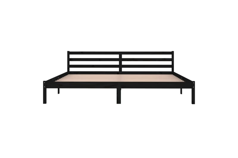 Päivävuode täysi mänty 200x200 cm musta - Musta - Huonekalut - Sohva - Sohvasängyt