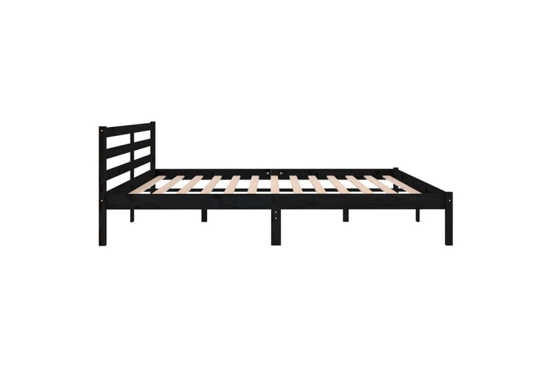 Päivävuode täysi mänty 200x200 cm musta - Musta - Huonekalut - Sohva - Sohvasängyt