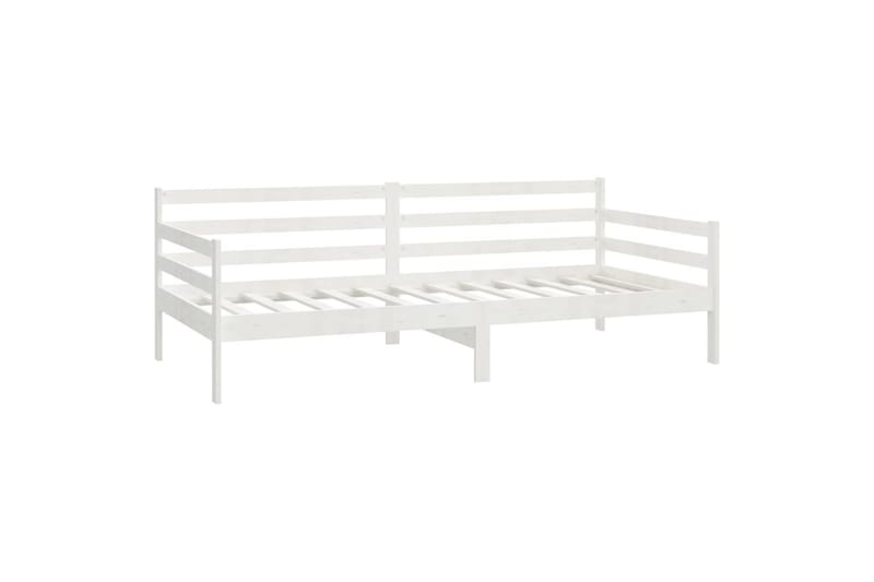 Päivävuode valkoinen täysi mänty 90x200 cm - Valkoinen - Huonekalut - Sohva - Sohvasängyt