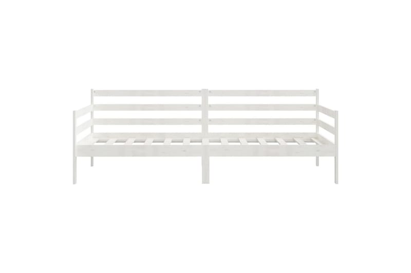 Päivävuode valkoinen täysi mänty 90x200 cm - Valkoinen - Huonekalut - Sohva - Sohvasängyt