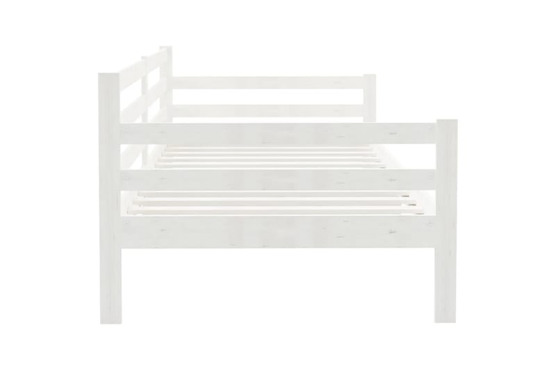 Päivävuode valkoinen täysi mänty 90x200 cm - Valkoinen - Huonekalut - Sohva - Sohvasängyt