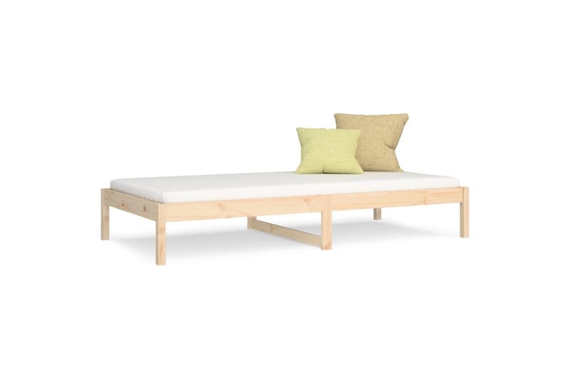Sohvasänky 80x200 cm täysi mänty - Ruskea - Huonekalut - Sohva - Vuodesohva