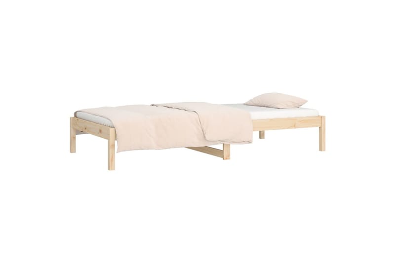 Sohvasänky 80x200 cm täysi mänty - Ruskea - Huonekalut - Sohva - Vuodesohva
