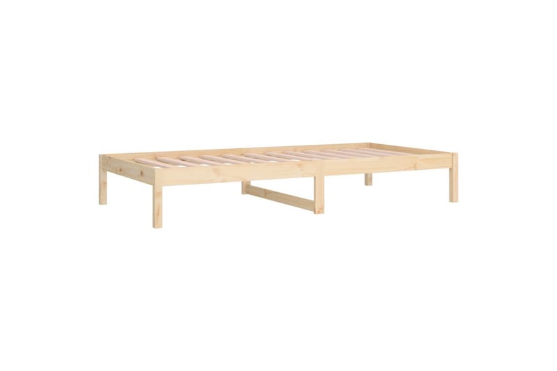 Sohvasänky 80x200 cm täysi mänty - Ruskea - Huonekalut - Sohva - Vuodesohva