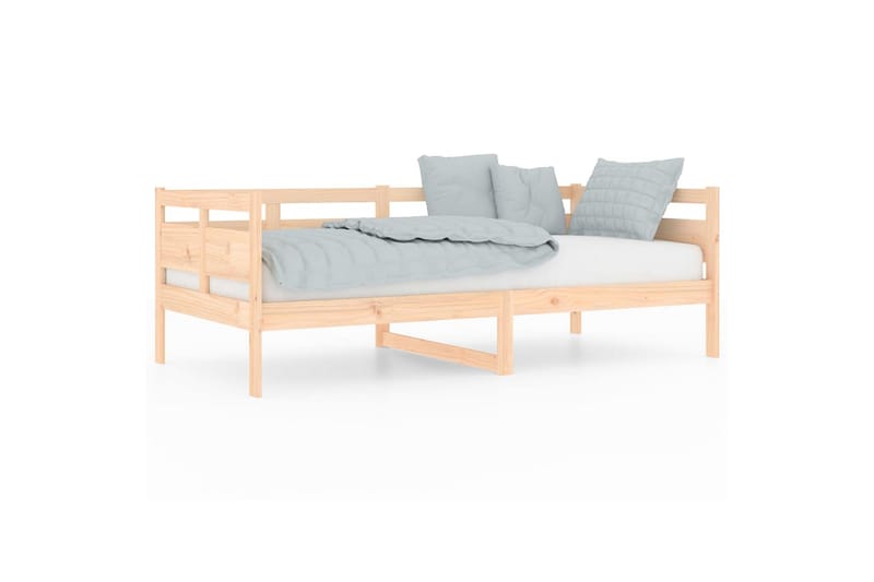 Sohvasänky täysi mänty 90x190 cm - Ruskea - Huonekalut - Sohva - Sohvasängyt