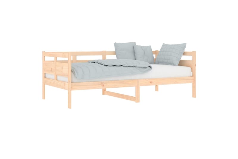 Sohvasänky täysi mänty 90x190 cm - Ruskea - Huonekalut - Sohva - Sohvasängyt