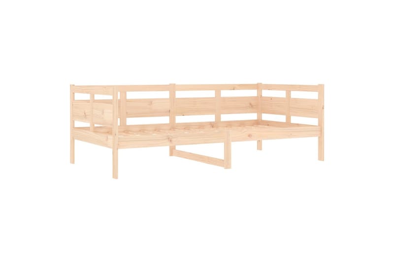 Sohvasänky täysi mänty 90x190 cm - Ruskea - Huonekalut - Sohva - Sohvasängyt