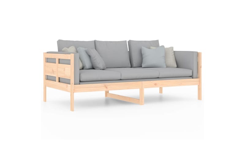Sohvasänky täysi mänty 90x190 cm - Ruskea - Huonekalut - Sohva - Sohvasängyt