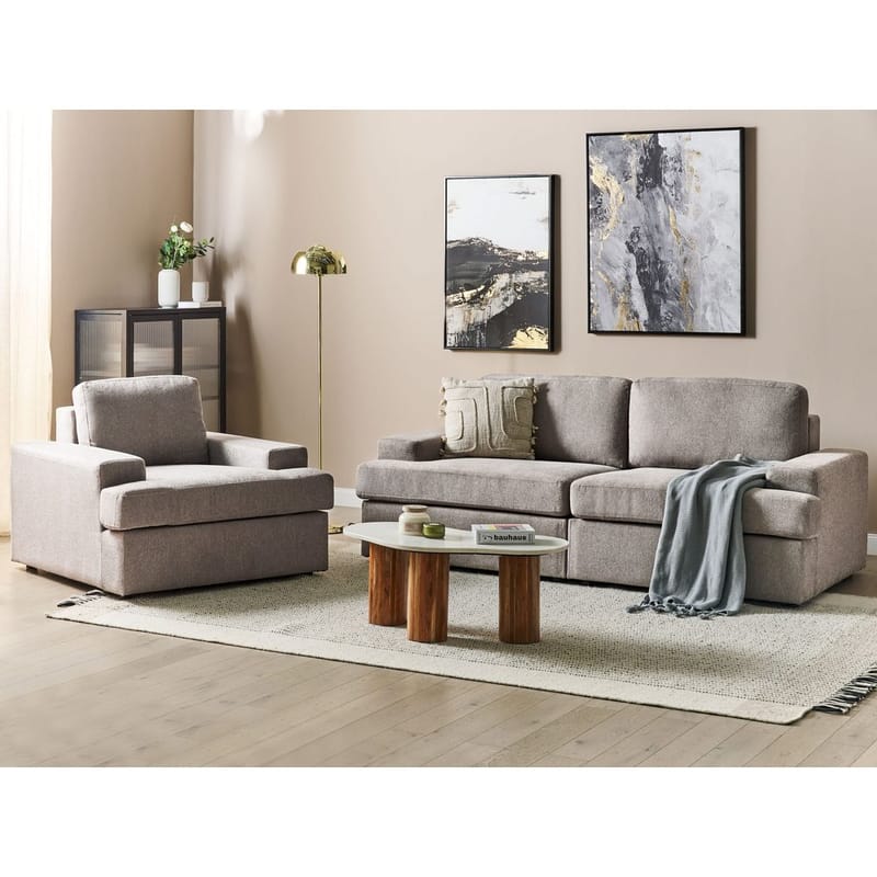 Sohvasetti Alla - Ruskea - Huonekalut - Sohva - Sohvaryhmä