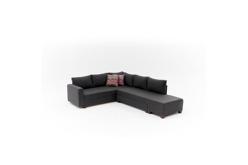 Sufian Soffa med Divaani 4-sits - Antrasiitti - Huonekalut - Sohva - Vuodesohva