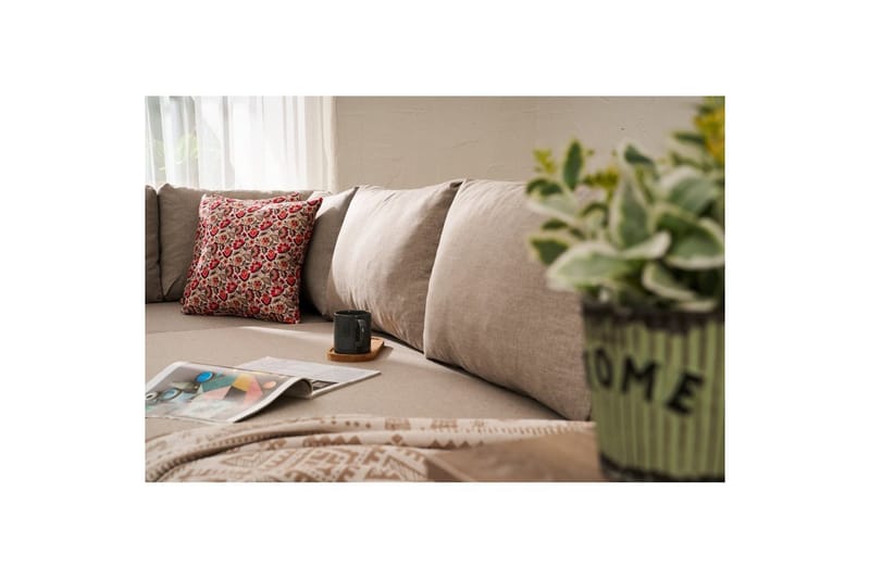 Sufian Soffa med Divaani 4-sits - Beige - Huonekalut - Sohva - Vuodesohva