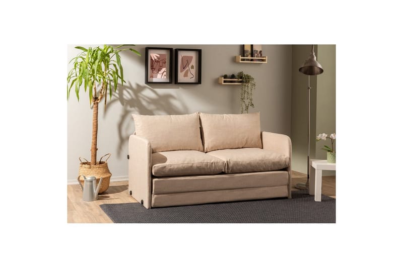 Sufian Vuodesohva 2-sits - Beige - Huonekalut - Sohva - Vuodesohva