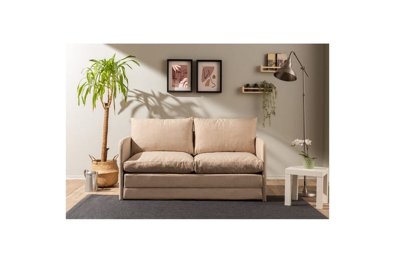 Sufian Vuodesohva 2-sits - Beige - Huonekalut - Sohva - Vuodesohva
