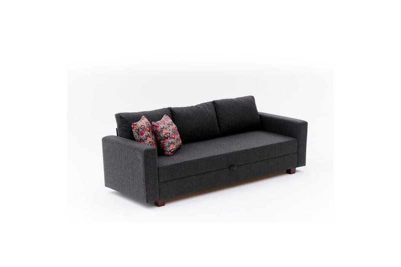 Sufian Vuodesohva 3-sits - Antrasiitti - Huonekalut - Sohva - Vuodesohva - 3 istuttava vuodesohva