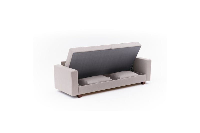 Sufian Vuodesohva 3-sits - Beige - Huonekalut - Sohva - Vuodesohva - 3 istuttava vuodesohva