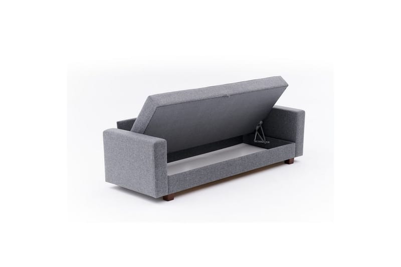 Sufian Vuodesohva 3-sits - Harmaa - Huonekalut - Sohva - Vuodesohva - 3 istuttava vuodesohva