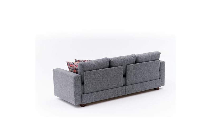 Sufian Vuodesohva 3-sits - Harmaa - Huonekalut - Sohva - Vuodesohva - 3 istuttava vuodesohva