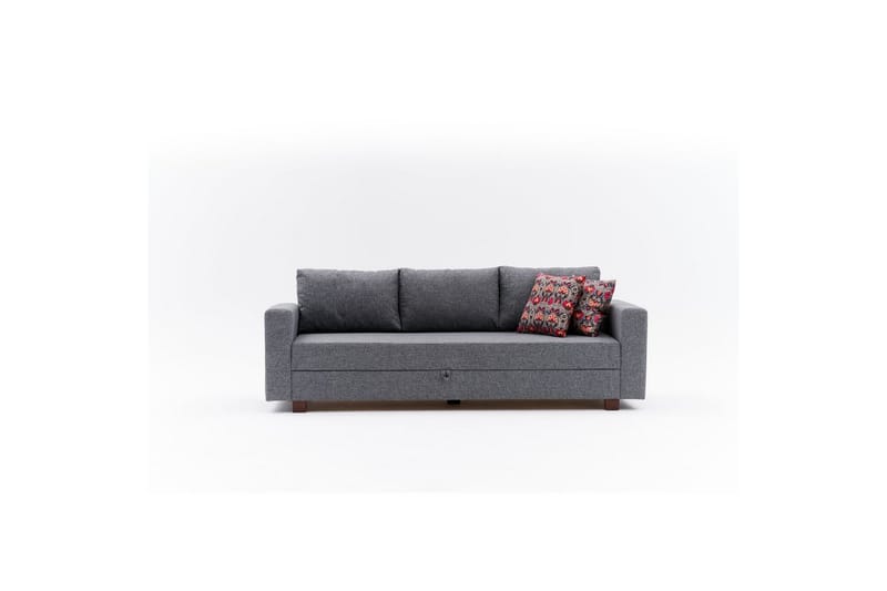 Sufian Vuodesohva 3-sits - Harmaa - Huonekalut - Sohva - Vuodesohva - 3 istuttava vuodesohva