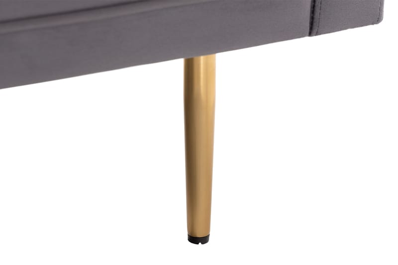 Tavallinen sohva ilman divaania ja šezlongia Bloom 3-istuttava sohva Vaaleanharmaa - Huonekalut - Sohva - 3:n istuttava sohva