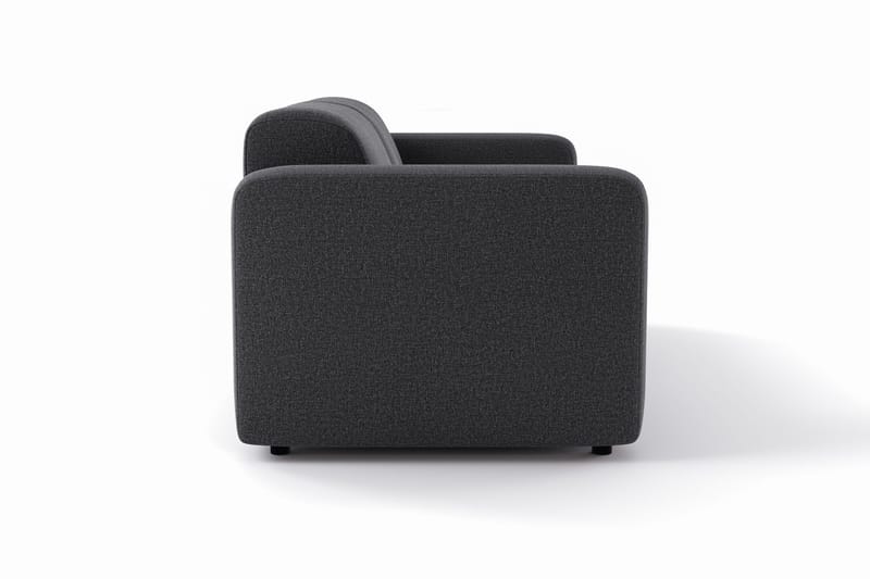 Torvasen 2-istuttava kangassohva - Musta - Huonekalut - Sohva - 2:n istuttava sohva