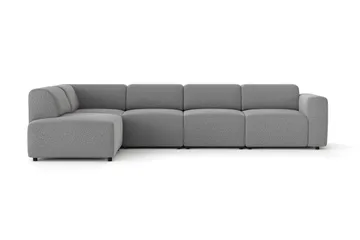 Torvasen 5-istuttava sohva vasemmalla divaanilla, kangas