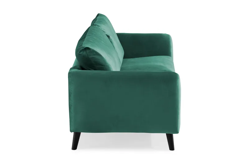 Trend 2-istuttava Samettisohva - Vihreä - Huonekalut - Sohva - 2:n istuttava sohva