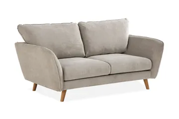 Trend Lyx 2-istuttava Kangassohva - Beige - Huonekalut - Sohva - 2:n istuttava sohva