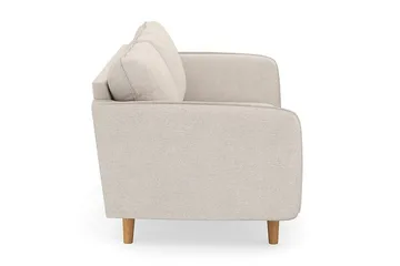 Trend Lyx 3-istuttava Kangassohva - Beige - Huonekalut - Sohva - 3:n istuttava sohva