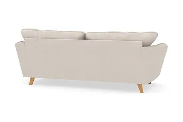 Trend Lyx 3-istuttava Kangassohva - Beige - Huonekalut - Sohva - 3:n istuttava sohva