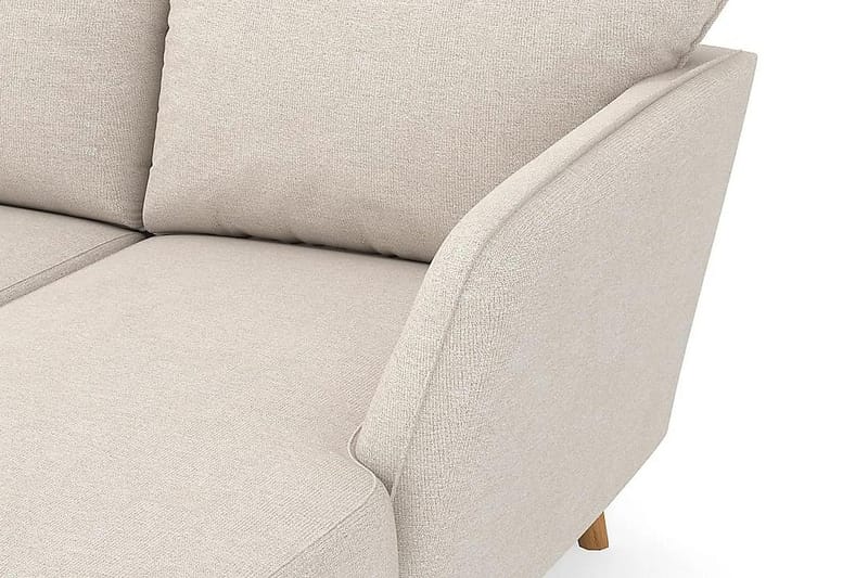 Trend Lyx 4-istuttava Oikeakätinen U-muotoinen Sohva Divaanilla ja Divaanituolilla Kankaalla - Beige - Huonekalut - Sohva - Divaanisohva