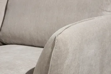 Trend Lyx 4-istuttava Vasenkätinen U-muotoinen Sohva Divaanilla ja Divaanituolilla Kankaalla - Beige - Huonekalut - Sohva - Divaanisohva