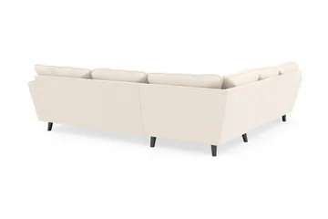 Trend Lyx 6-istuttava Käännettävä L-muotoinen Kulmasohva Manchester-kankaalla - Beige - Huonekalut - Sohva - Kulmasohva