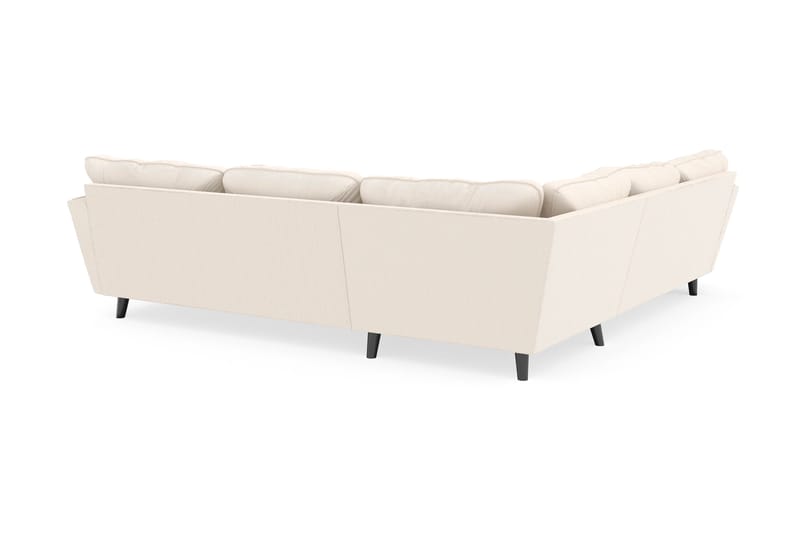 Trend Lyx 6-istuttava Käännettävä L-muotoinen Kulmasohva Manchester-kankaalla - Beige - Huonekalut - Sohva - Kulmasohva
