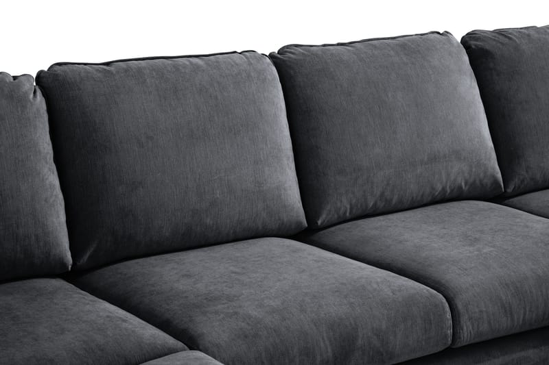 Trend Lyx U-sohva divaanilla Oikea - Tummanharmaa - Huonekalut - Sohva - Divaanisohva