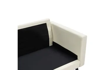 Tuba Sohva 3-istuttava - Beige/Musta - Huonekalut - Sohva - 3:n istuttava sohva