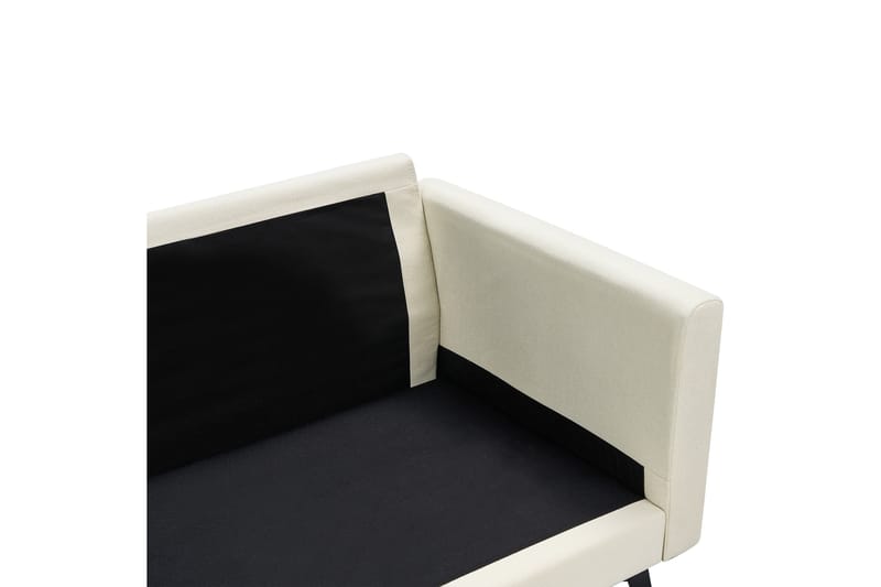 Tuba Sohva 3-istuttava - Beige/Musta - Huonekalut - Sohva - 3:n istuttava sohva