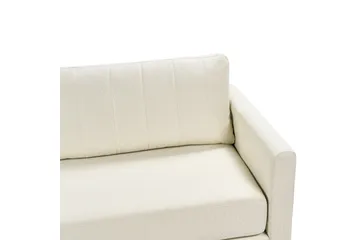 Tuba Sohva 3-istuttava - Beige/Musta - Huonekalut - Sohva - 3:n istuttava sohva