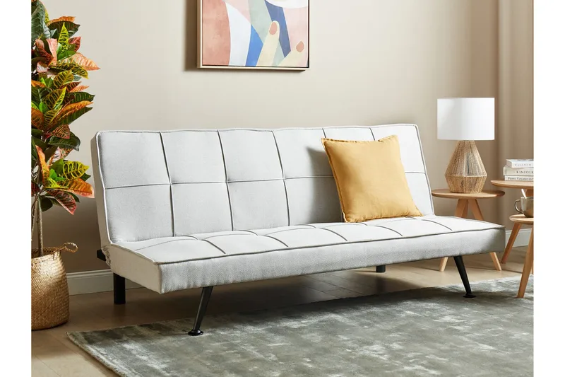 Tunni Vuodesohva 3-istuttava - Musta/Harmaa - Huonekalut - Sohva - Vuodesohva - 3 istuttava vuodesohva