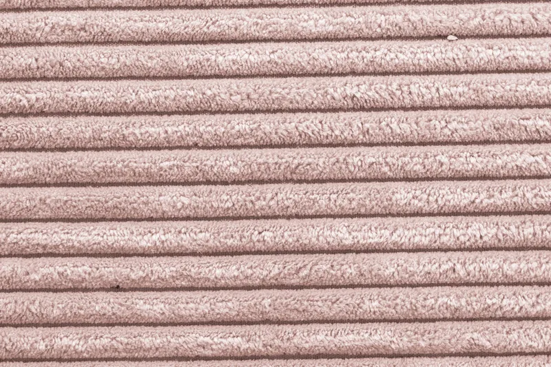 Copenhagen 5-istuttava Oikeakätinen U-muotoinen Sohva Divaanilla ja Divaanituolilla Manchester-kankaalla - Vaaleanpunainen - Huonekalut - Sohva - U-Sohva