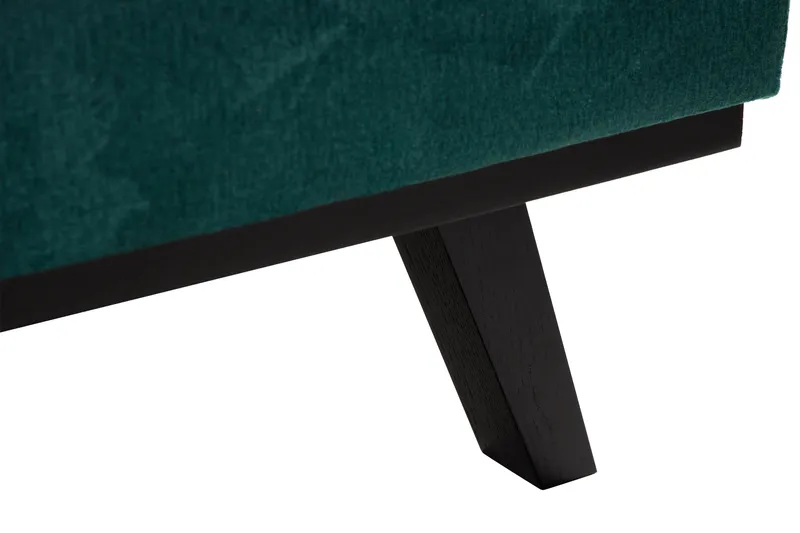 Copenhagen 5-istuttava Oikeakätinen U-muotoinen Sohva Divaanilla ja Divaanituolilla Sametilla - Vihreä - Huonekalut - Sohva - U-Sohva