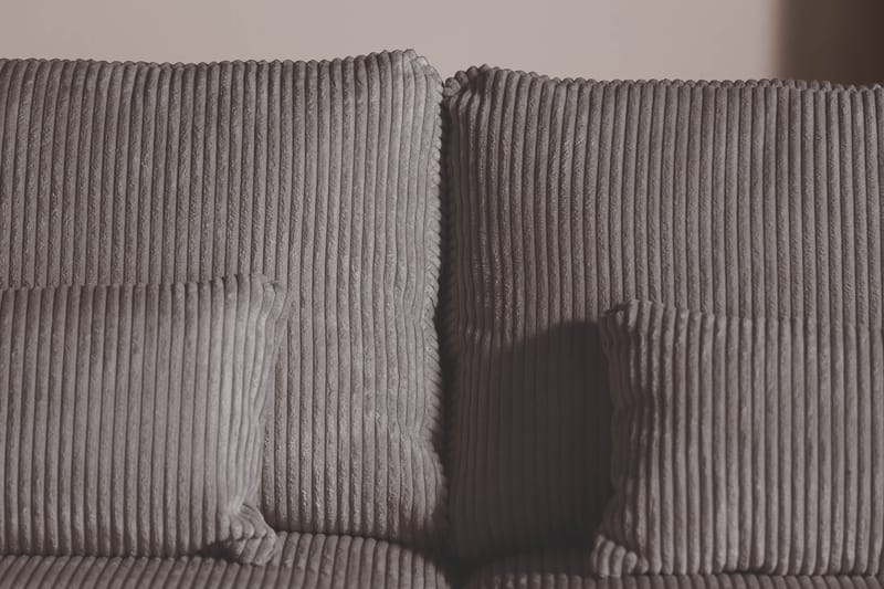 Copenhagen 5-istuttava Vasenkätinen U-muotoinen Sohva Divaanilla ja Divaanituolilla Manchester-kankaalla - Tummanharmaa - Huonekalut - Sohva - U-Sohva