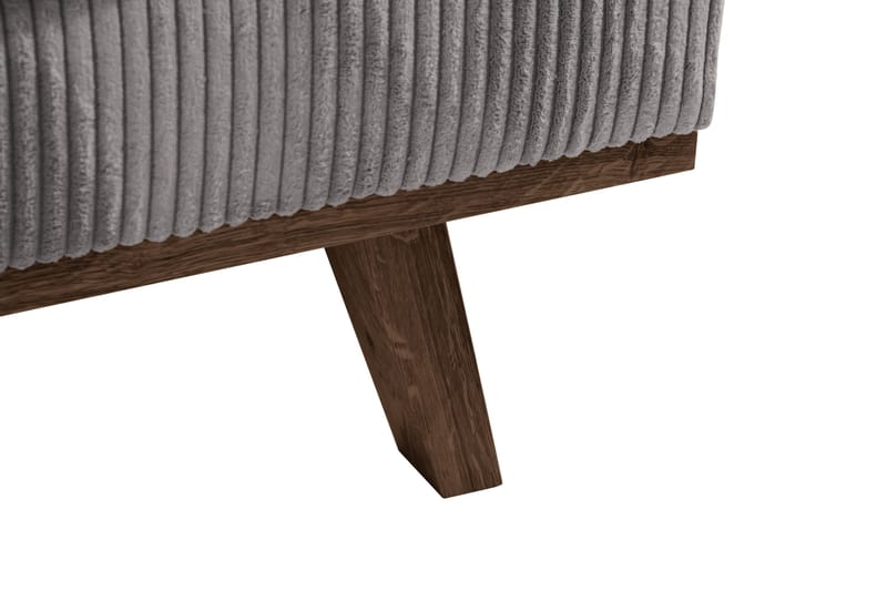 Copenhagen 5-istuttava Vasenkätinen U-muotoinen Sohva Divaanilla ja Divaanituolilla Manchester-kankaalla - Tummanharmaa - Huonekalut - Sohva - U-Sohva