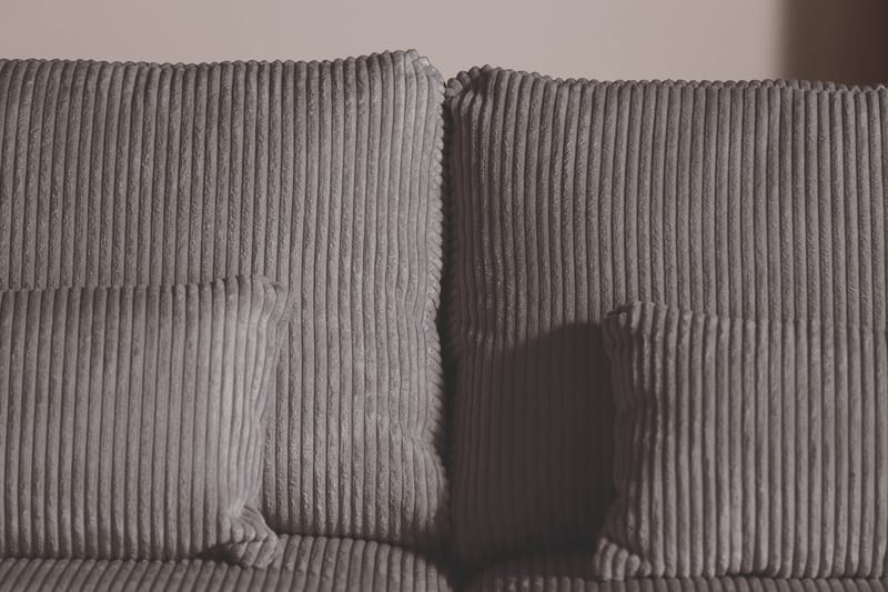 Copenhagen 5-istuttava Vasenkätinen U-muotoinen Sohva Divaanilla ja Divaanituolilla Manchester-kankaalla - Tummanharmaa - Huonekalut - Sohva - U-Sohva