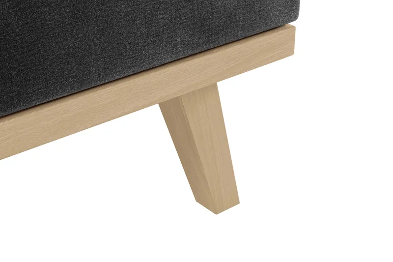 Copenhagen 5-istuttava Vasenkätinen U-muotoinen Sohva Divaanilla ja Divaanituolilla Sametilla - Tummanharmaa - Huonekalut - Sohva - U-Sohva